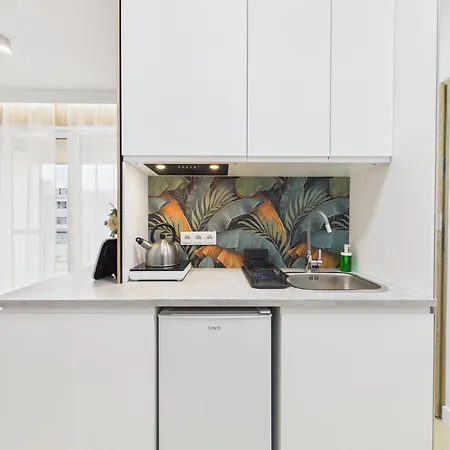 Апартаменты Giserska Mini Superapart Near Factory Ursus